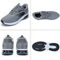 thumbnail image 6 of JOYFON Mens Running Shoes Slip on Tennis Athletic Sneakers Lightweight Walking Jogging Workout Gym Casual Shoes Gray Size 11.5, 6 of 6