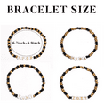thumbnail image 3 of 4PCS Stackable Elastic Friendship Bead Bracelet Set K-pop Fan Jewelry Gift Designed for The Witcher Fans, 3 of 6