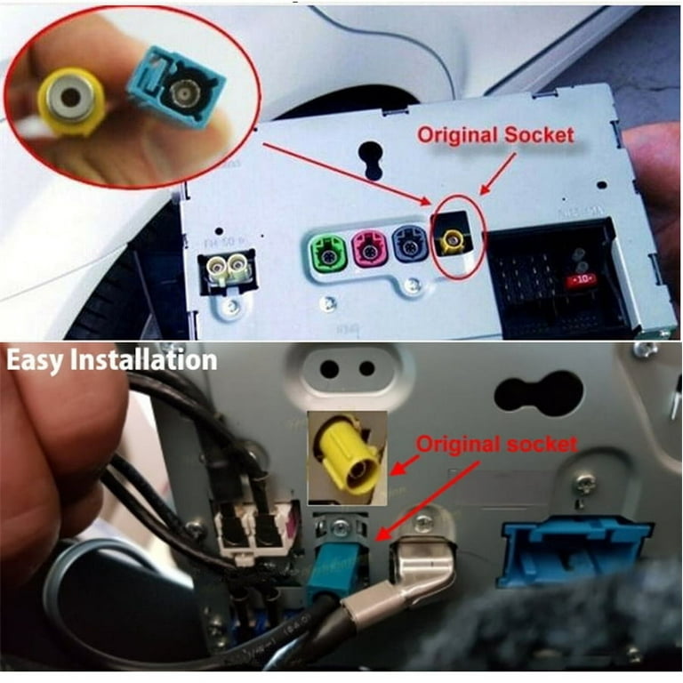 Benz Rear View Backup Camera, Easy Installation for W204