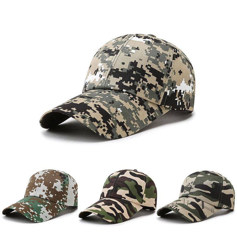 Adjustable Cap Mesh Tactical Military Army Airsoft Fishing Snapback Hat ...