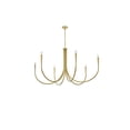 thumbnail image 5 of Living District Layne 55 inch chandelier in Brass, 5 of 9