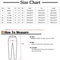 thumbnail image 3 of HOOMEUMY Men's Pants Straight Leg Drawstring Elastic Waist Trousers Comfy Sport Pants Loose Fit Jogging Bottoms Black XL, 3 of 9