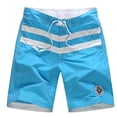 thumbnail image 2 of Puntoco Pantalones De Playa Finos De Secado Rápido De Verano Para Hombre, Pantalones Cortos Deportivos Informales Con Cordón, Pantalones Cortos Azul Oscuro Xxxl, Pantalones Cortos Para Hombre, 2 of 7