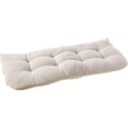thumbnail image 2 of Outdoor Loveseat Cushion Cream, 2 of 3