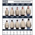 thumbnail image 6 of Fathers Day Looks Like Awesome Dad Hoodie Hooded Sweatshirt Men Brisco Brands 3X, 6 of 6