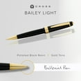 thumbnail image 2 of Cross Bailey Light Polished Black Resin and Gold Tone Ballpoint Pen, 2 of 7