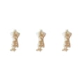 thumbnail image 1 of mmirethe Beau Patch Applique Dentelle pour Embellissements de Costumes Robe Applique Dentelle Robe Vêtements Appropriés pour la Performance Or 3Set, 1 of 6