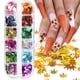 thumbnail image 1 of Hot6sl Ofertas Del Día Calcomanías para Decoración de Uñas de Otoño, Hojas, Purpurina, Arce, Lentejuelas para Decoración de Uñas de Otoño, 1 of 6