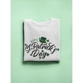 thumbnail image 3 of Hat And Shamrock, St. Patricks Sweatshirt Men -Image by Shutterstock, Male x-Large, 3 of 4