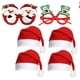 thumbnail image 3 of Gafas de decoración CUTICAT para fotografía y sombreros de Santa 9 PIEZAS, 3 of 7