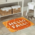 thumbnail image 7 of Yiaed Hello Fall 1 Print Flannel Doormat Mat Outdoor Indoor Door Mats,Welcome Matt Outdoor Front Door Mat Doormat Outdoor Mat Outdoor Mat,16"x24", 7 of 7