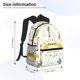 thumbnail image 2 of Disketp Golf Icons And Golfer Mochila Ligera Clásica con Múltiples Bolsillos, Mochila Casual para Hombre y Mujer, Ideal para Escuela, Trabajo y Viajes, 2 of 6