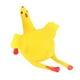 thumbnail image 2 of Divertido llavero con forma de gallina y huevos - Juguete antiestrés para adultos y niños | Diseño original de gallina amarilla poniendo huevos | Accesorio de regalo duradero de 9 x 6 cm, 2 of 5