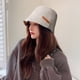 thumbnail image 5 of Circunferencia del sombrero de 56-58 cm, sombrero de pescador, protector solar femenino, cubierta facial, sombrero para el sol para excursiones al aire libre, 5 of 5