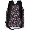 thumbnail image 3 of Lsque Daisies Flowers Pattern Backpack – School Travel Canvas Daypack with Ergonomic Padded Straps, Multiple Compartments & Leather Handle, 3 of 5