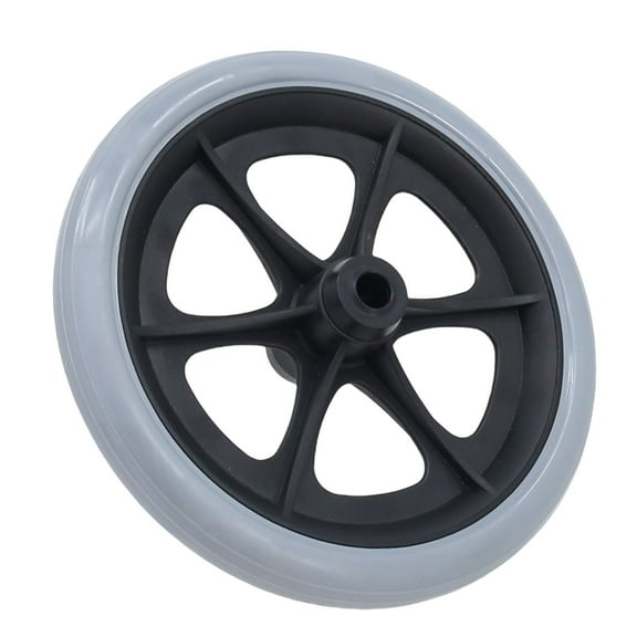 8 Inch Solid Tire Wheel For Wheelchair Front Wheel Replacement Universal Caster Wear-resistant Smooth Easy to Install KXRE