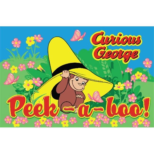 Fun Rugs Curious George Peek-A-Boo 19