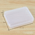 thumbnail image 2 of Face Cover Container Experiment Small Flat Clear Teaching Equipment Storage Box, 2 of 6