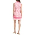 thumbnail image 2 of Sail to Sable womens  Classic Linen-Blend Tunic, s, Pink, 2 of 3