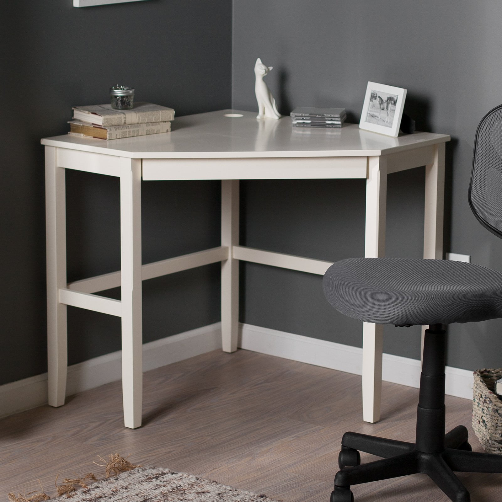 Corner Laptop Writing Desk With Optional Hutch Vanilla Com