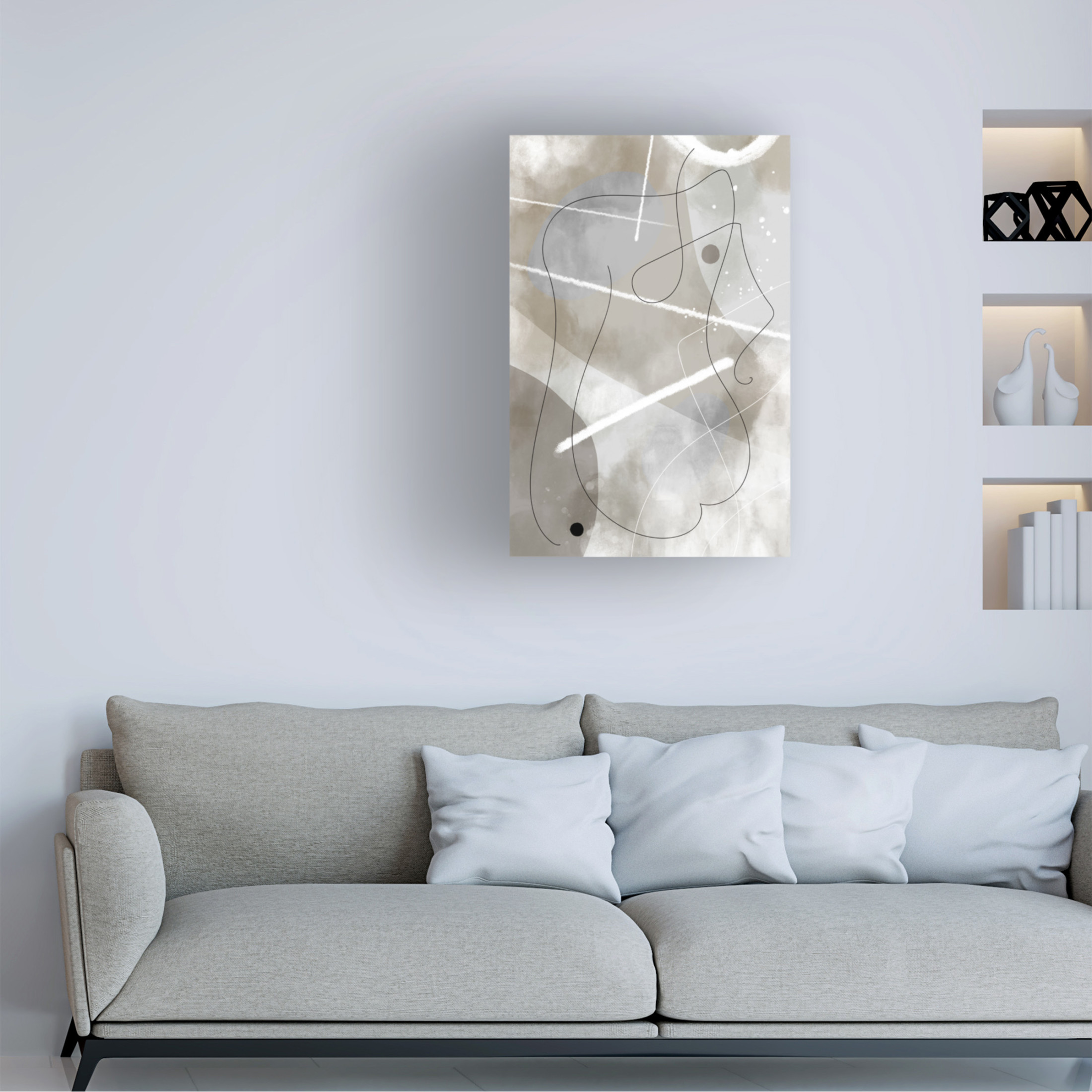 Pictufy Studio II 'Decided' Canvas Art - 16 x 24 Inches