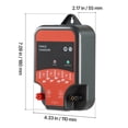 thumbnail image 2 of KFFKFF Electric Fence Energizer, 10kV 2J, AC/DC Fence Charger with LED Indicator, 1.86 Miles Coverage, Effective Plug-in Solution for Livestock and Poultry Protection, 2 of 9