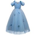 thumbnail image 1 of Vestido infantil para niñas Vestido infantil de princesa Vestido infantil de actuación Vestido de princesa, 1 of 6