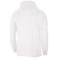 thumbnail image 2 of Men's Nike Sportswear White/Black Club Fleece Full-Zip Hoodie (BV2645 100) - 2XL, 2 of 7