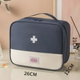 thumbnail image 4 of Large Capacity Medicine Bag Travel Portable Medical Bag Home Medicine Storage Bag Set Portable Outdoor First Aid Kit 1pc, 4 of 9