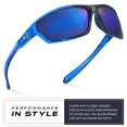 thumbnail image 2 of Gafas Deportivas Nitrogen Polarizadas Envolventes con Protección UV400 para Hombre y Mujer, 2 of 6