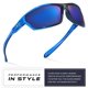 thumbnail image 2 of Gafas Deportivas Nitrogen Polarizadas Envolventes con Protección UV400 para Hombre y Mujer, 2 of 6