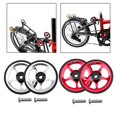 thumbnail image 1 of 2 pares de ruedas de aleación de aluminio Easy CNC Baoblaze bicicleta plegable ruedas fáciles, 1 of 8
