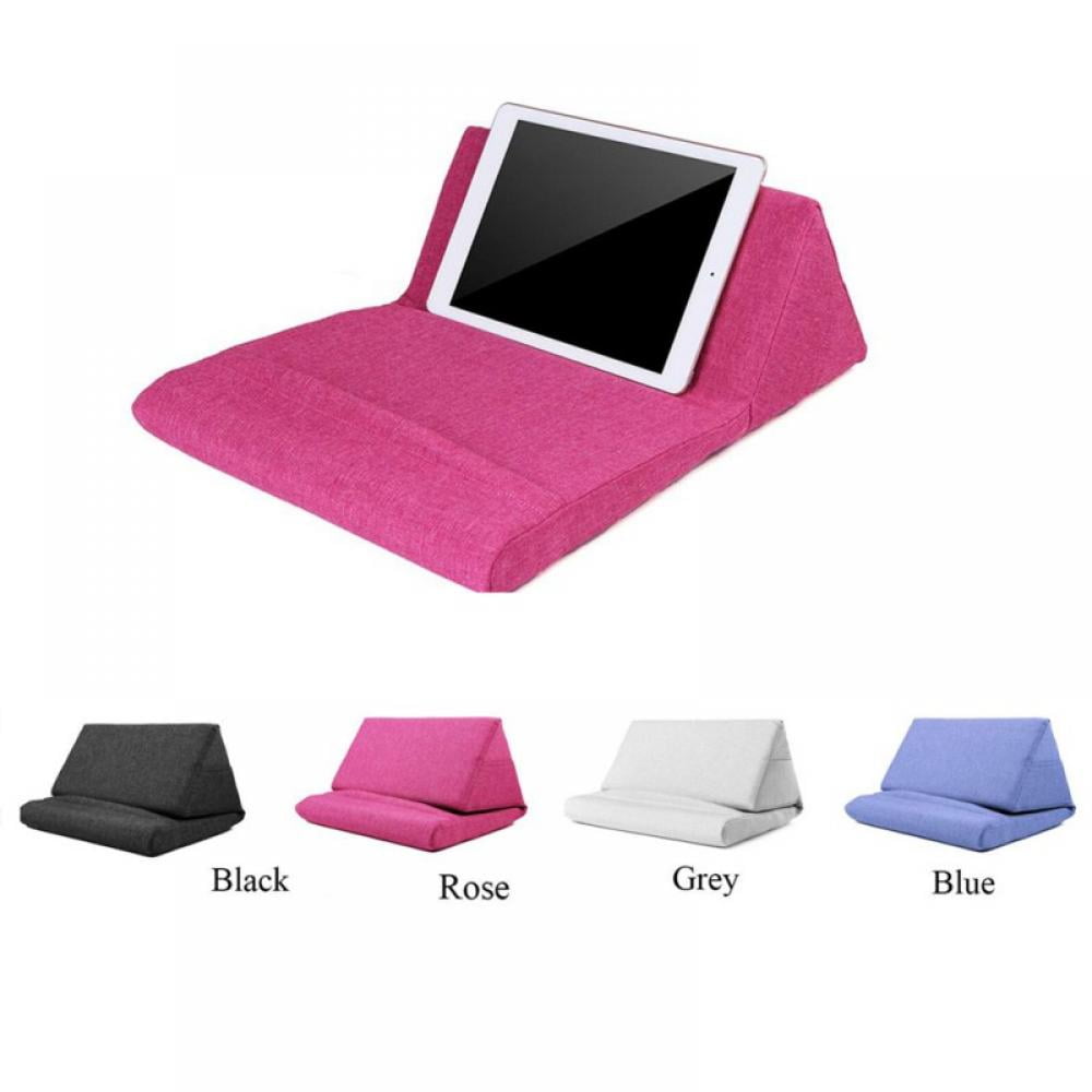 Tablet Cushion Stand, MultiAngle Soft Pillow Lap Stand, Tablet Stand Pillow Holder For IPads
