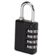 thumbnail image 3 of Luggage Lock, Locker Padlock Anti Rust Black For Garages For Gym For Travel, 3 of 8