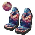 thumbnail image 3 of Pzuqiu Eagle American Flag Car Seat Cover Warm Soft Car Seat Cover Protector Front Seats Easy to Install Anti-Slip Auto Seats Protector Interior Accessories Fit for Cars Sedan SUV, 3 of 7