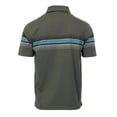thumbnail image 2 of Gioberti Mens Multiple Stripe Polo Shirt with Pocket, 2 of 4