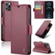 thumbnail image 1 of Funda tipo cartera iPhone 12 Pro Max con cierre magnético, RFID, tarjetero, soporte, carga inalámbrica, 1 of 5