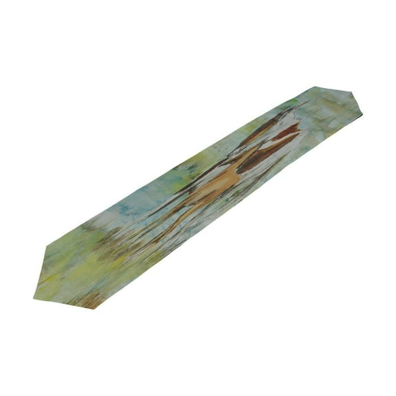 POPCreation Watercolor Horse Table Runner Table Top Decoration Home Decor 13x70 inches