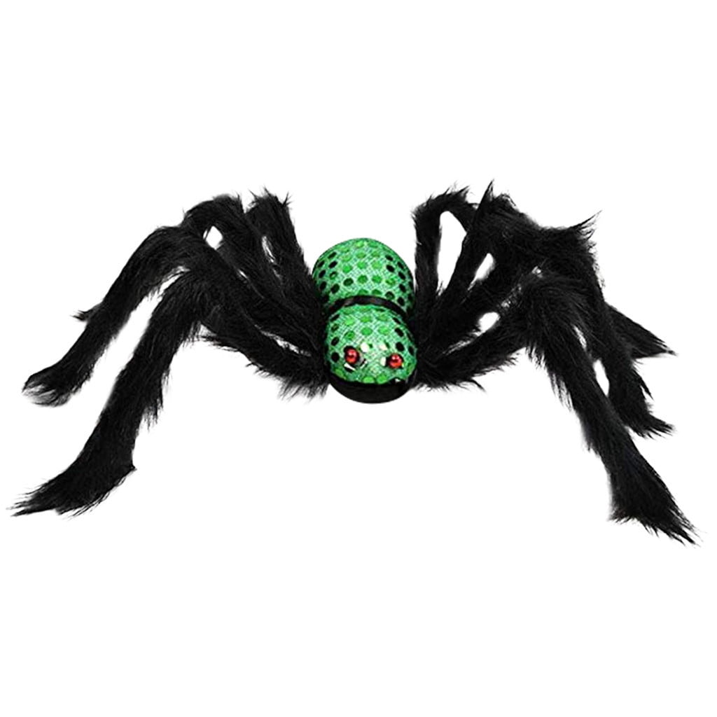 Details about   Halloween Props Halloween Scary Plush Spiders for Party Halloween Decoration 