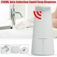 thumbnail image 2 of Amdohai 250ML Automatic Soap Dispenser Touchless IR Sensor Hand Washing Liquid Dispenser for Bathroom Kitchen (White), 2 of 8