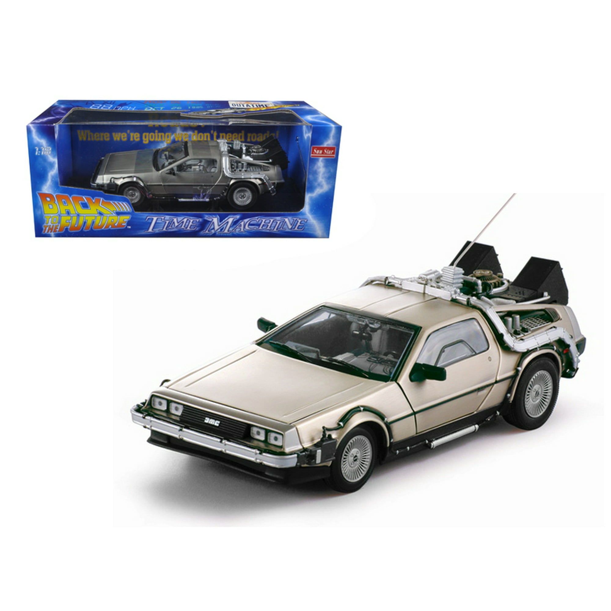 Sun Star Delorean Time Machine From Movie Back To The Future I 1