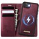thumbnail image 1 of Compatible con iPhone 16e Desmontable Caso de Cartera Compatible con Magsafe, 2-en-1 de la PU de Cuero Flip RFID Bloqueo de la Tarjeta Titular de Soporte a prueba de Golpes Magnético de la Cubierta, 1 of 9