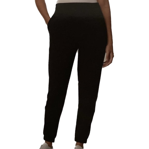 32 Degrees Women's Elastic Waistband Jogger Pant (Black, X-Small)