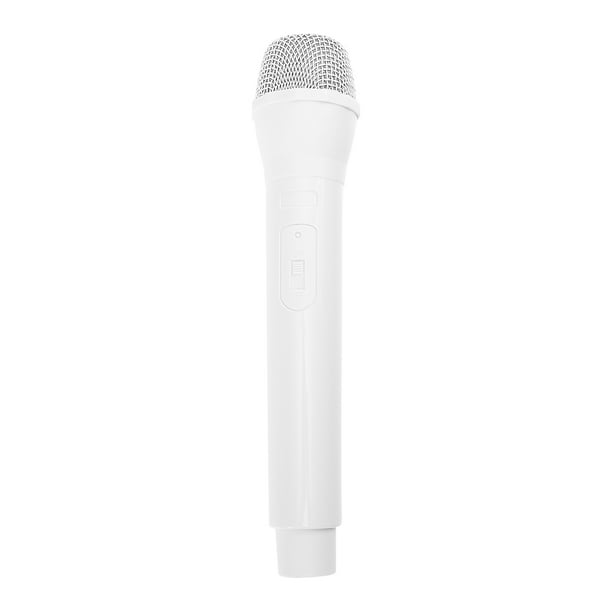 Micrófono de juguete de simulación, micrófono falso para niños, juguete para cantar y hablar