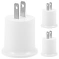 thumbnail image 1 of SHISUYAN 3pcs Lamp Holder Adapter E27/ Plug In Light Socket Outlet Adapter Us Plug, 1 of 7