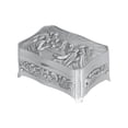 thumbnail image 1 of Vintage Jewelry Box, Keepsake Box Soft Lining Embossed Design Vintage Style Zinc Alloy  For Rings For Necklaces For Earrings, 1 of 8