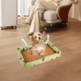 thumbnail image 6 of OAVQHLG3B Dog Cooling Mat, Pet Cooling Mats, Summer Cool Pads Pet Mat Outdoor for Dogs & Cats, Machine Washable, 6 of 8