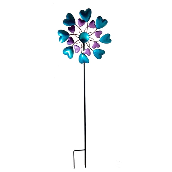 Rotating Wind Spinner Sculpture Suitable For Outdoor Decorations Easy Assembly Metal Garden Art Design Weather Resistant