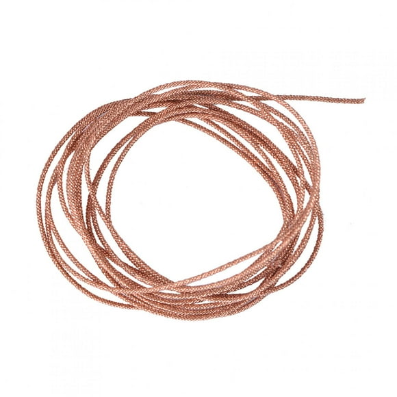 Speaker Wire Copper Wire 8 Wire Copper Speaker 2m Speaker Wire Subwoofer Woofer Wire Repair 8 Strands Braided Copper Wire