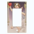 thumbnail image 5 of Metal Light Switch Plate Outlet Cover Romantic Angel Cupid Heaven Archway AGL005, 5 of 13